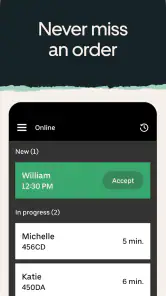 Uber Eats pour les restaurants screenshot