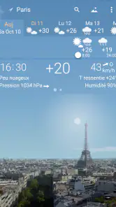 Une Météo Précise YoWindow screenshot