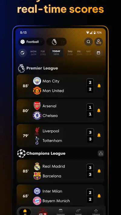 Uniscore screenshot 1