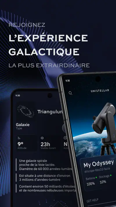 Unistellar screenshot 1