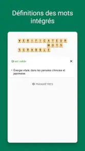 Verificateur Mots SCRABBLE screenshot