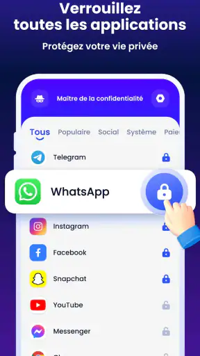 Verrouillage d'Application screenshot 1