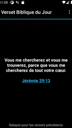 Verset Biblique du Jour screenshot 1