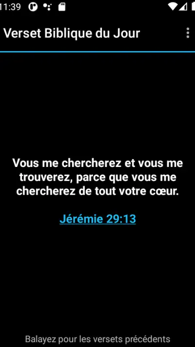 Verset Biblique du Jour screenshot 1