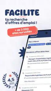 Vigijobs : Recherche d'emploi screenshot