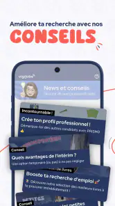 Vigijobs : Recherche d'emploi screenshot