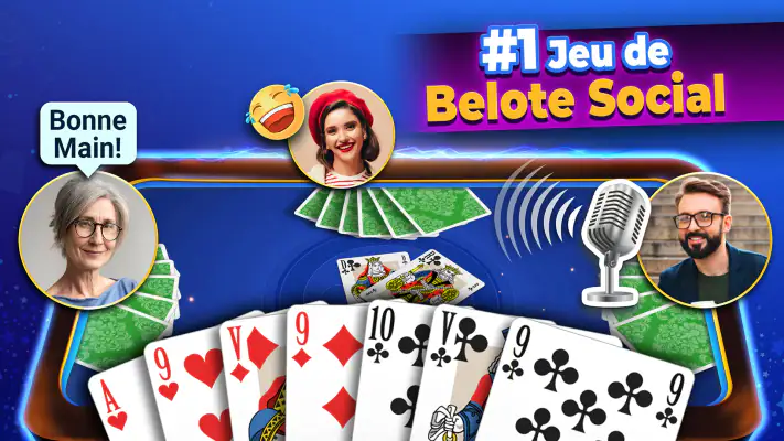 VIP Belote et Coinche En Ligne screenshot 1