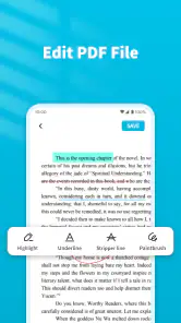 Visionneuse et scanner PDF screenshot