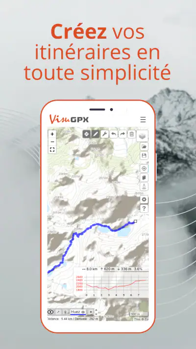 VisuGPX - Trace ton aventure ! screenshot 1