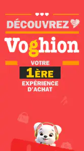 Voghion - Application d'achat screenshot