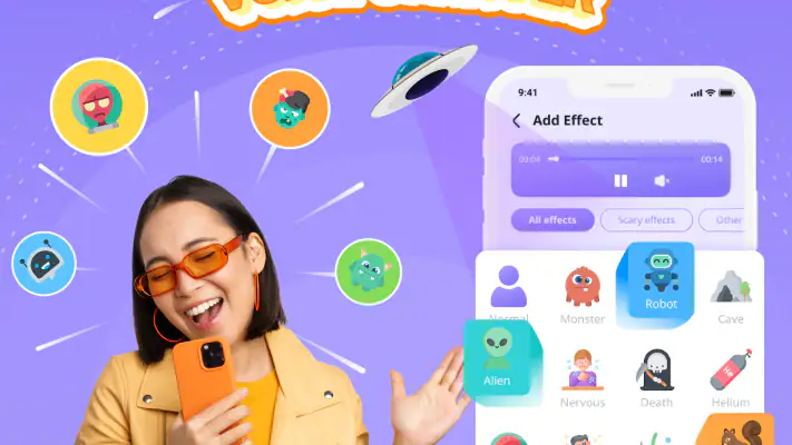 Voice changer & Sound Effects screenshot 1