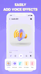 Voice changer & Sound Effects screenshot