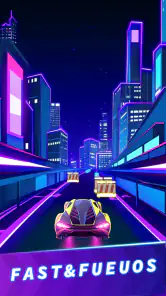 voiture course : jeu musique screenshot