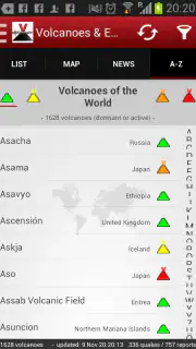Volcanoes & Earthquakes screenshot 7
