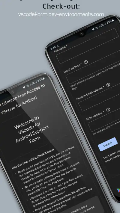 VScode for Android screenshot 1