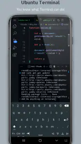 VScode for Android screenshot