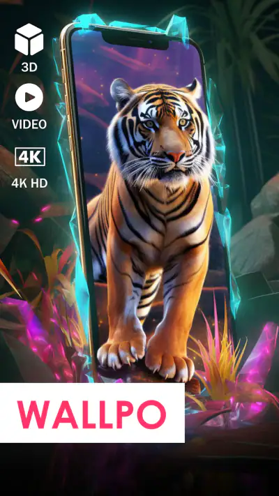 Wallpo: fond d'écran 4K, 3D screenshot 1