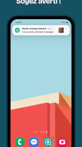 WAMR : messages supprimés screenshot