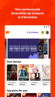 Wattpad - Lire & Écrire screenshot 2