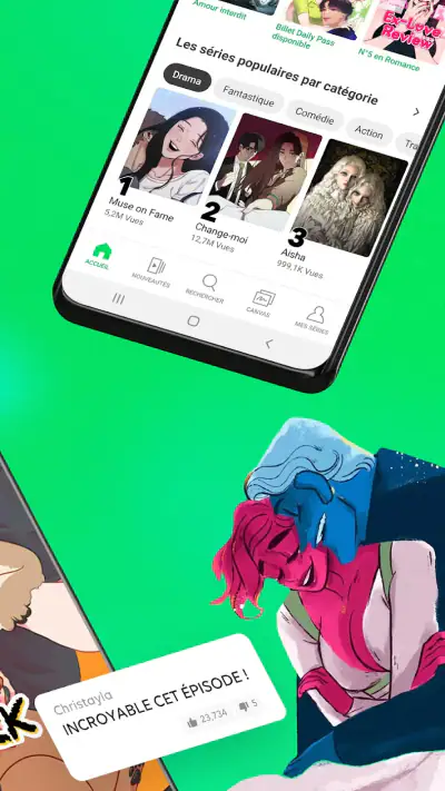 WEBTOON screenshot 1
