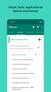 Whatauto - Réponse automatique screenshot