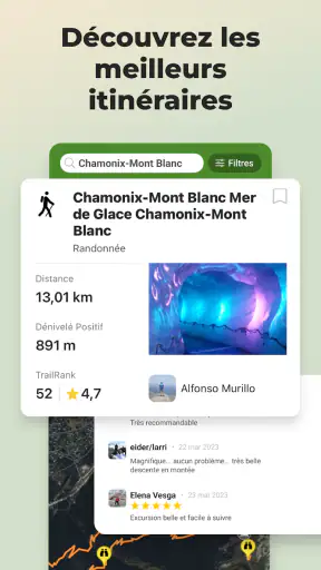 Wikiloc - Itinéraires du Monde screenshot 1