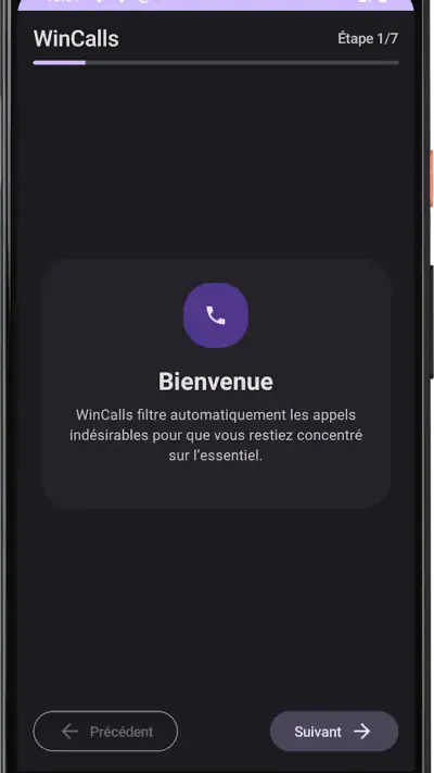 WinCalls - Bloqueur de Spam screenshot 1