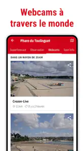 Windfinder - vent et météo screenshot