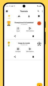 Winner - Organiser un tournoi screenshot