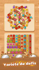 Woodle Screw Jam: Puzzle à Vis screenshot