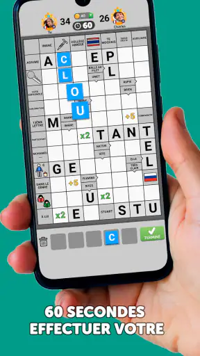 Wordgrams - Mots croisés screenshot 1