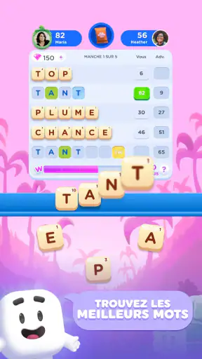 Wordzee! Jouez avec vos amis ! screenshot 1