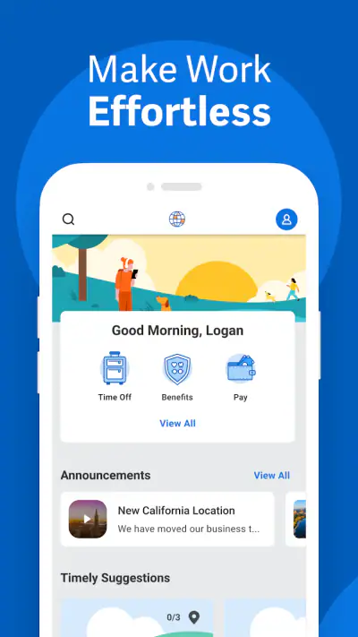 Workday screenshot 1
