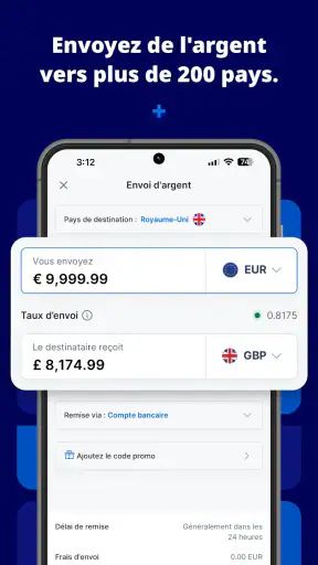 Xe Envoi d’Argent & Devise screenshot 1