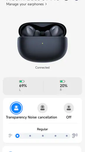 Xiaomi Earbuds screenshot 1