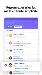 Yahoo Mail : votre boîte email screenshot
