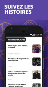 Yahoo Sport screenshot