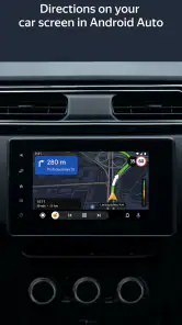 Yandex Navigator screenshot