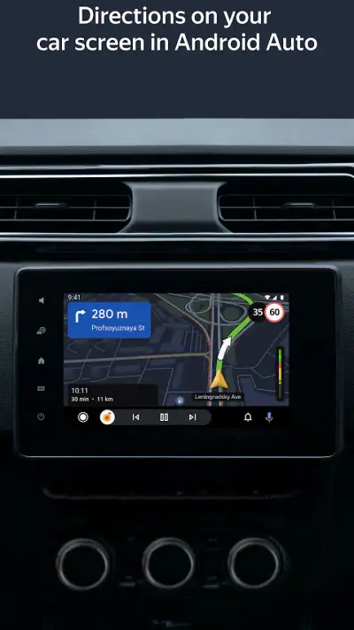 Yandex Navigator screenshot 1