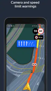 Yandex Navigator screenshot