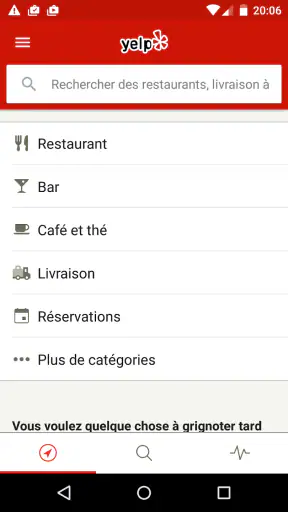 Yelp screenshot 1