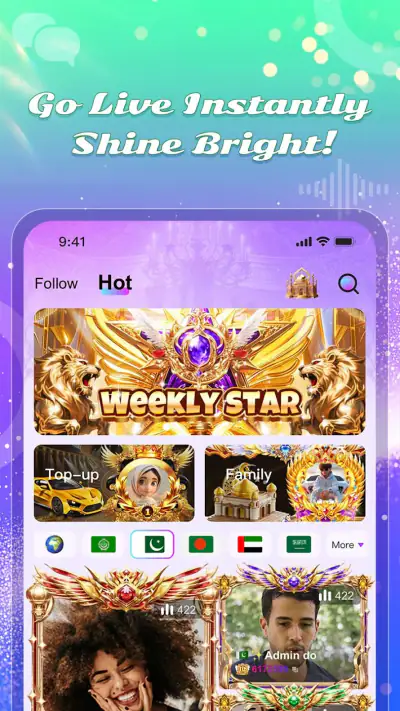 Yo2 - Voice Chat Room & Game screenshot 1