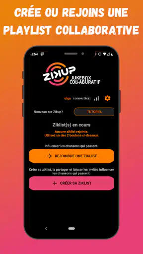 ZIKUP  playlist collaborative screenshot 1