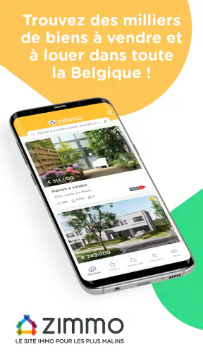 Zimmo: Immo à vendre & à louer screenshot 1