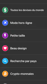 Сonvertisseur monnaie - taux screenshot
