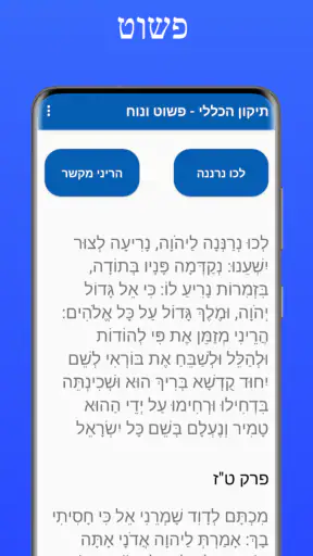 תיקון הכללי - פשוט ונוח screenshot 1