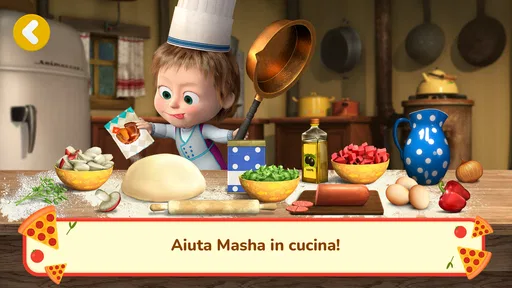 Masha e Orso: La Pizzeria! screenshot 2