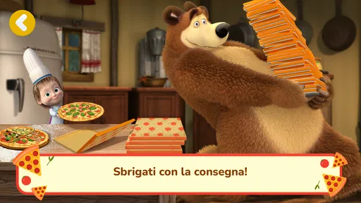 Masha e Orso: La Pizzeria! screenshot 5
