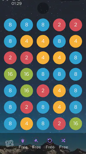 2248 Zen: Merge Dots, Pops and screenshot 1