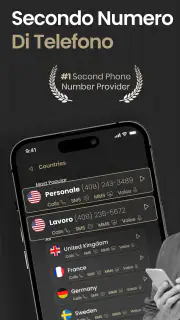 2nd Line Virtual Number & eSIM screenshot 1